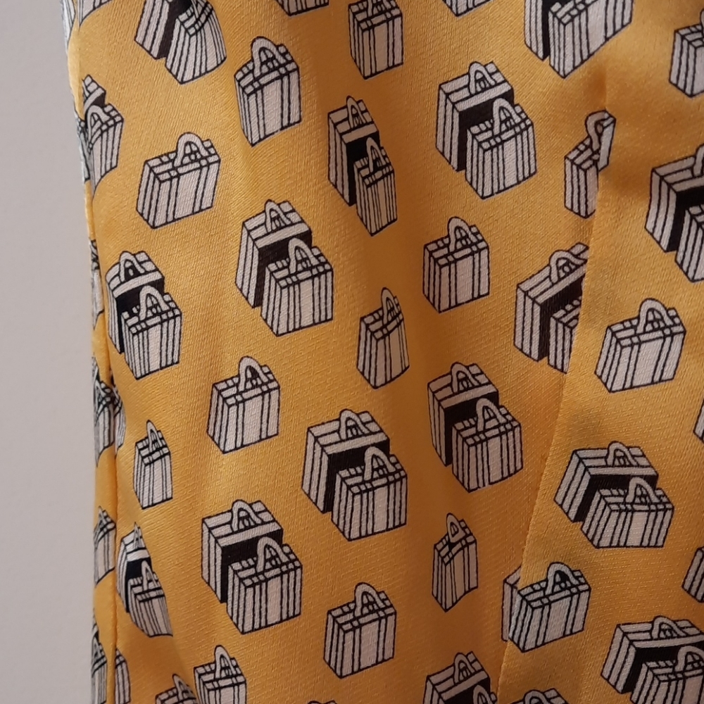 Milly of New York Vintage Luggage Halter Dress - Picture 12 of 15